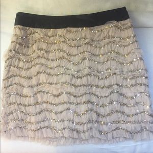 Sequin skirt