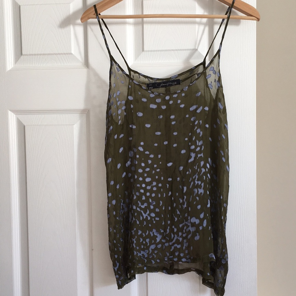 Patterson J Kincaid sheer shirt