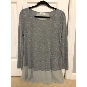 Gorgeous Heather Gray Sweater