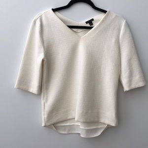 Ann Taylor White top Size S