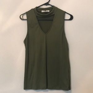 Chokered Sleeveless Top
