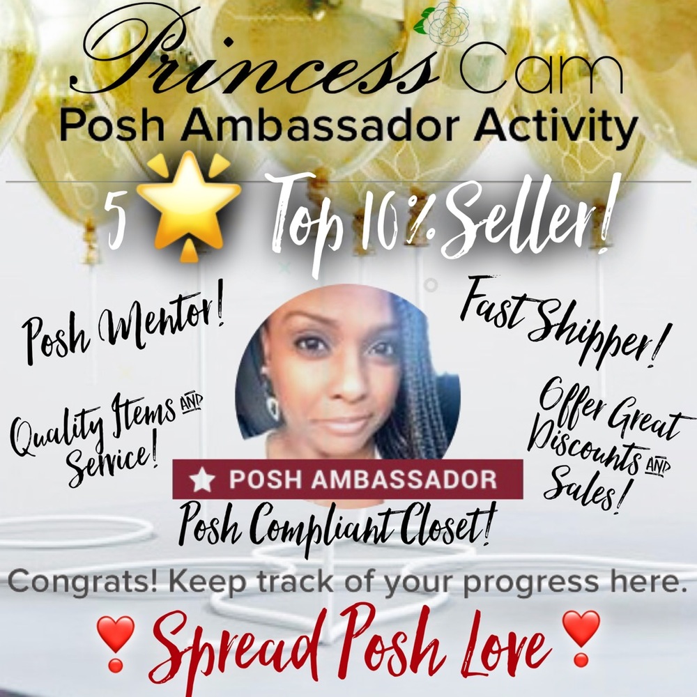 🌟🌟I AM A POSHMARK AMBASSADOR!!🌟🌟