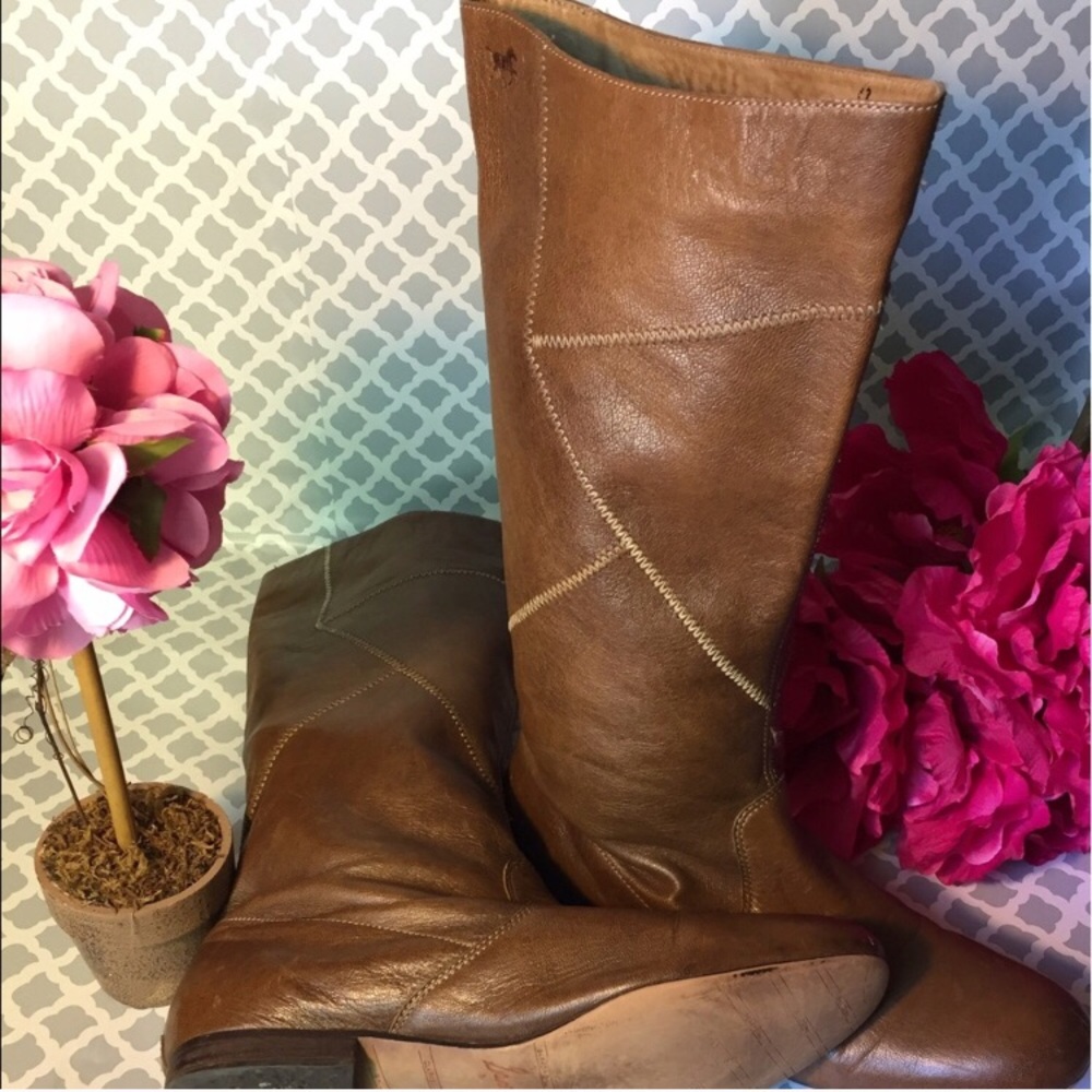 ✨🍾SALE🍾✨Sam Edelman Bess Mid Calf Patchwork Boot