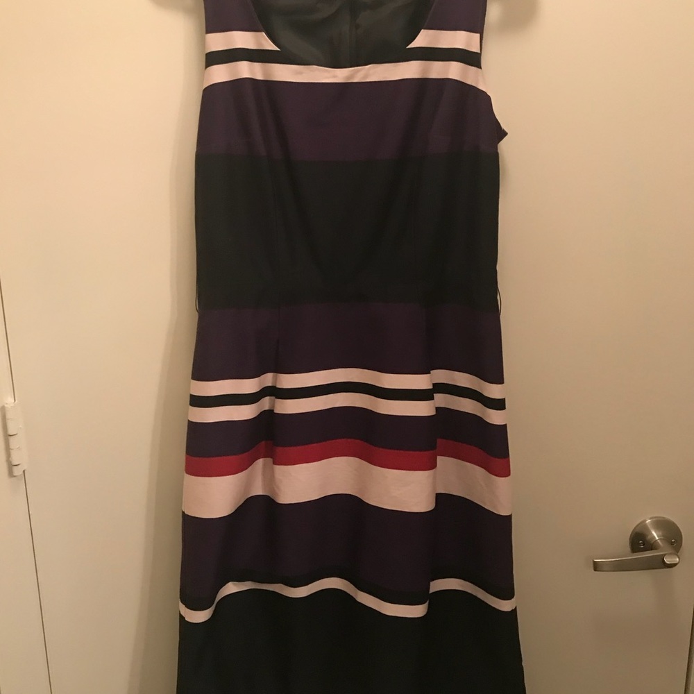 Stripped Professional Dress