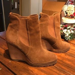 Michael Kors wedge booties
