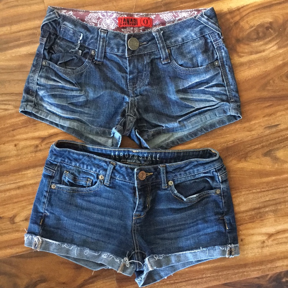 2 shorts Aeropostale and zanadi shorts