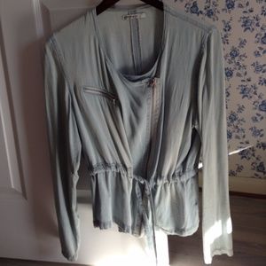 Stradivarius Chambray Jacket