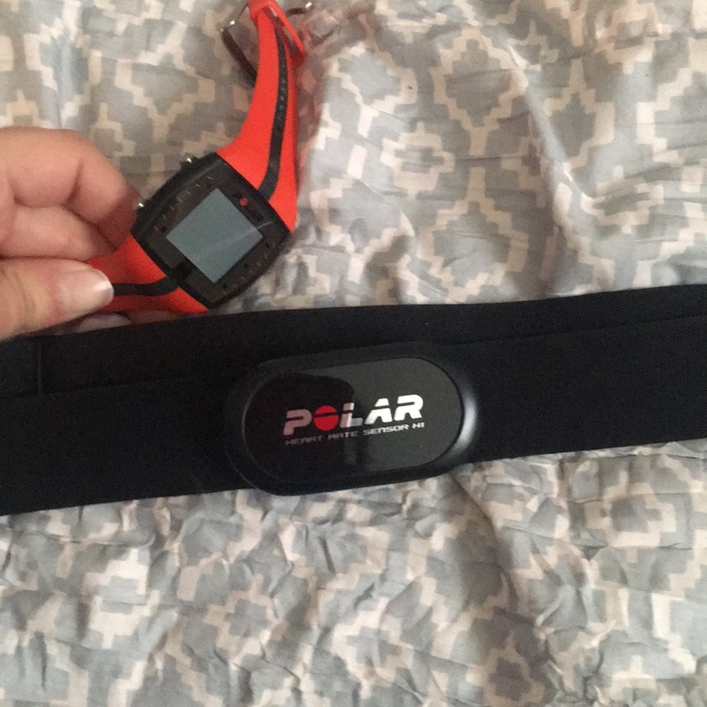 Polar watch with heart monitor