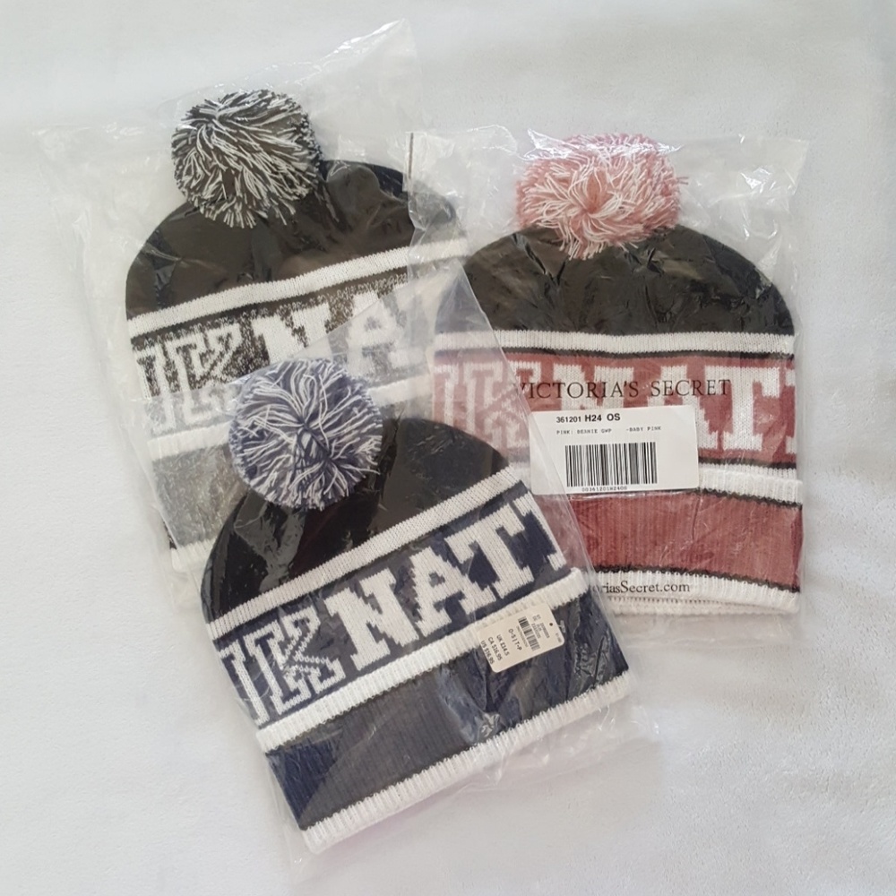 🚫SOLD🚫Vs PINK Nation Beanie - Picture 8 of 8