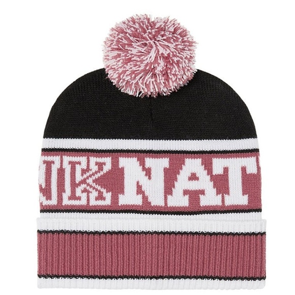 🚫SOLD🚫Vs PINK Nation Beanie - Picture 3 of 8