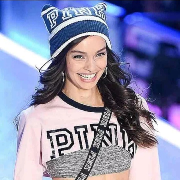 🚫SOLD🚫Vs PINK Nation Beanie - Picture 4 of 8