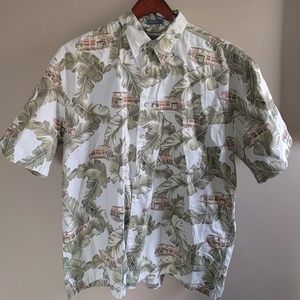 Pendleton Cotton Hawaiian Print Shirt