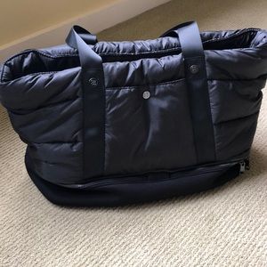 Sweaty Betty Black Yoga/Gym Bag/Tote