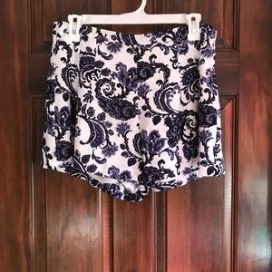 Paisley shorts