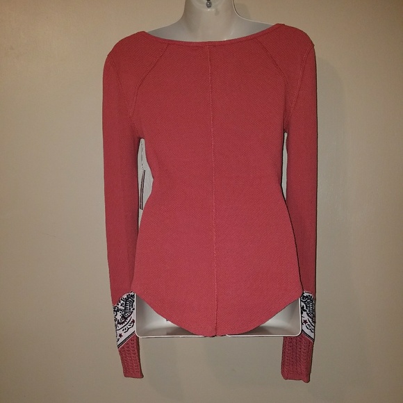 Free People thermal Cuff top - Picture 3 of 6