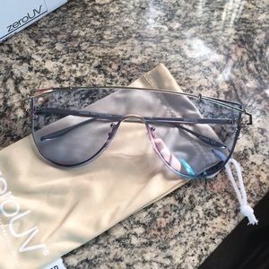 Retro modern flat top sunglasses