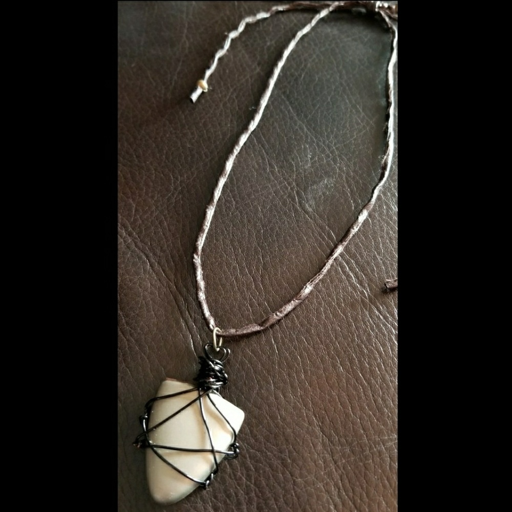 Repurposed Unisex Belt Buckle Necklace