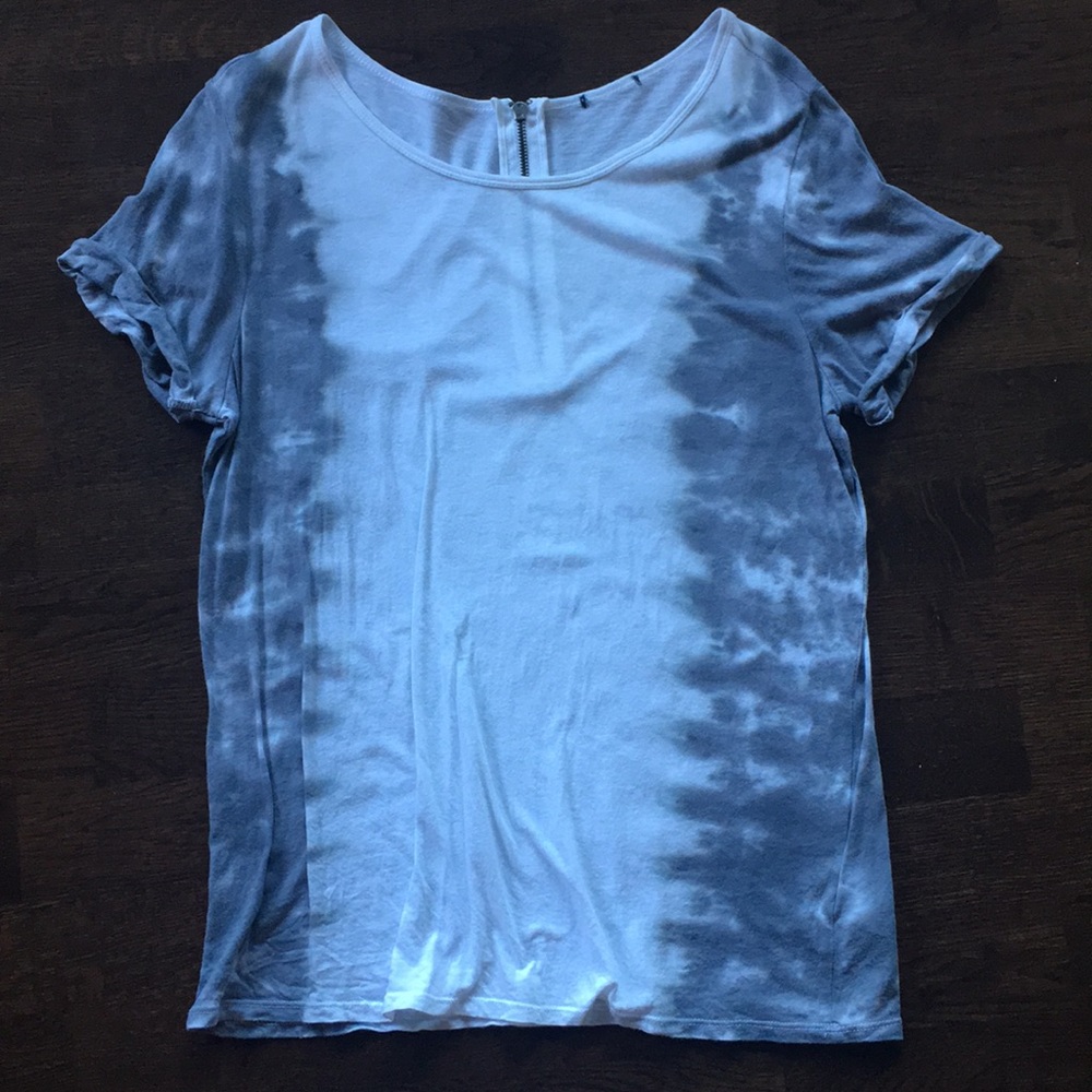 Grey tie die tshirt