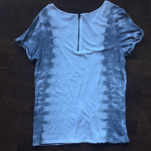 Grey tie die tshirt - Picture 2 of 2