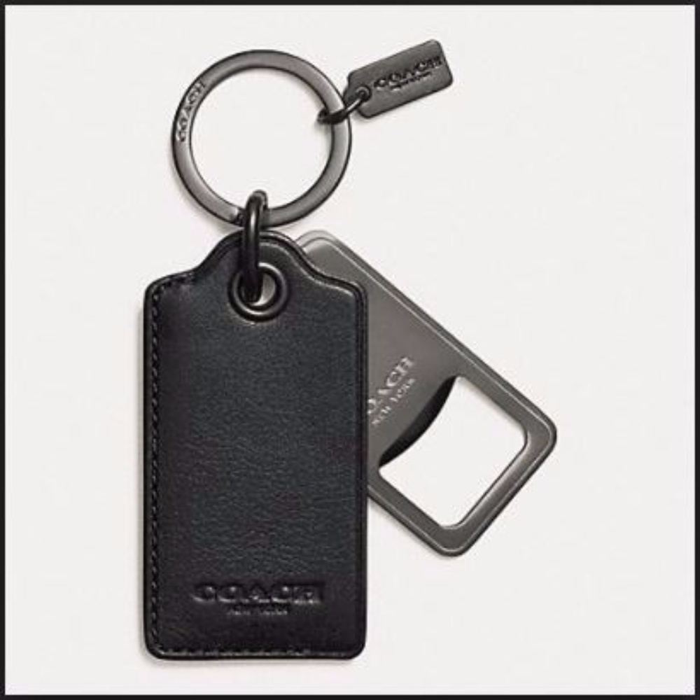 BNWT Coach Bottle Opener Key Chain