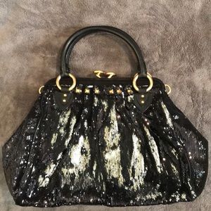 Marc by Marc Jacobs Black Sequin Bag