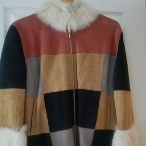 Rabbit fur a heroin jacket