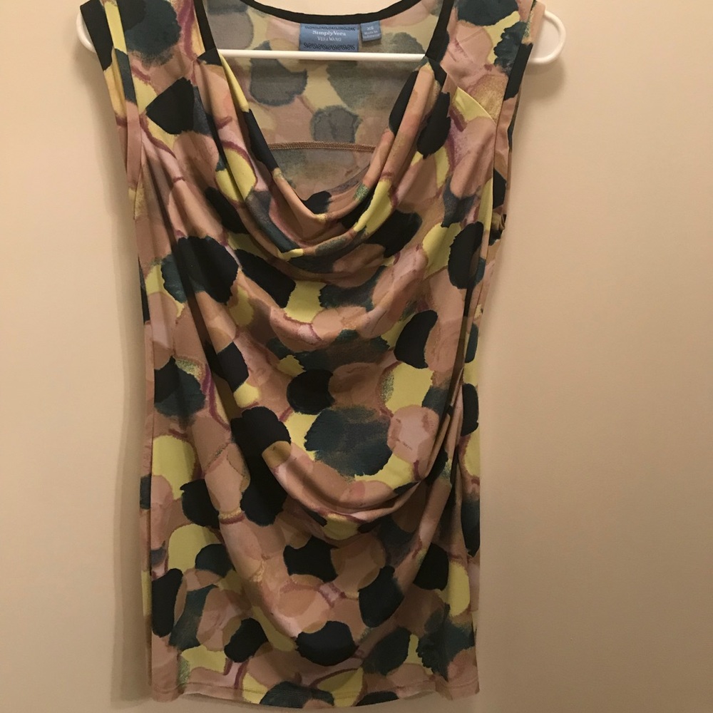 Simply Vera Wang Printed Top