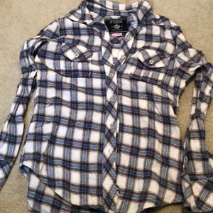 Victoria’s Secret Pink Plaid Button Up
