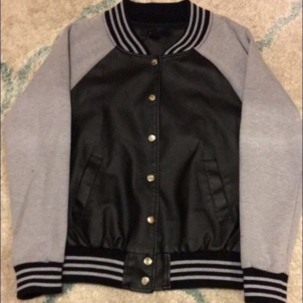 Forever 21 black ( leather) and gray