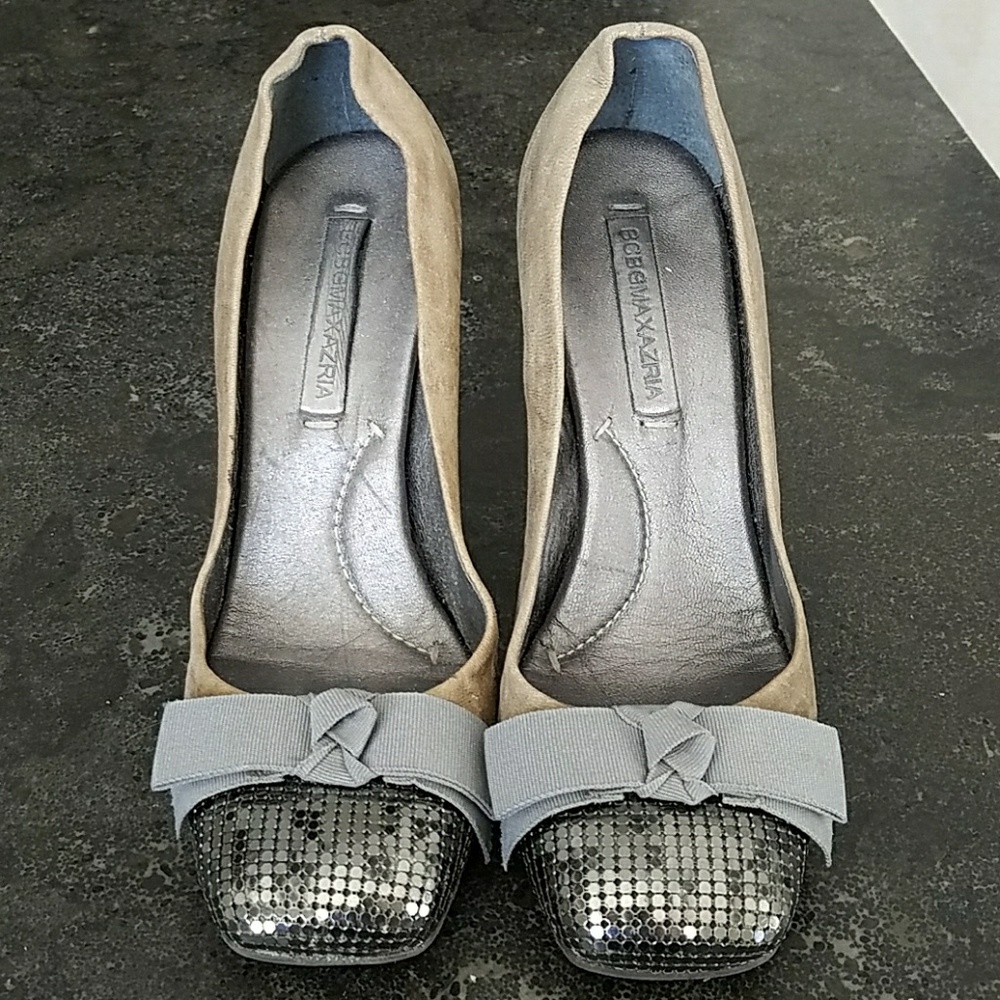 BCBG Maxazria sequin heels