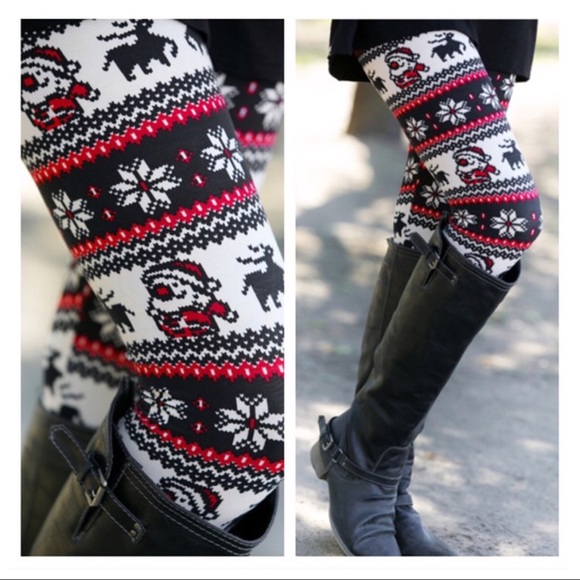Infinity Raine Pants - ✨LAST ONE✨Santa, snowflake, reindeer soft leggings