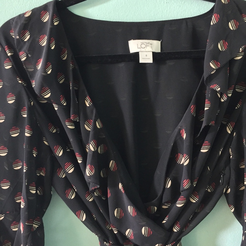 Loft Bell Sleeve Dress