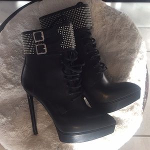 Saint Laurent studded boots