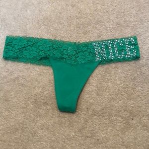 Pink Victoria’s Secret Thong