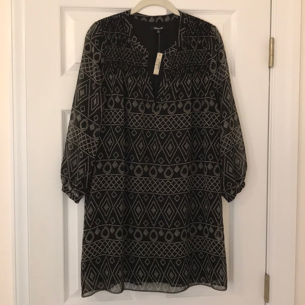 Madewell Smock Dress in Caravan Print