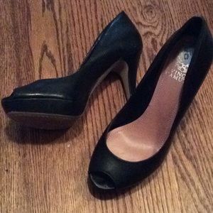 Vince camuto peep toe heels