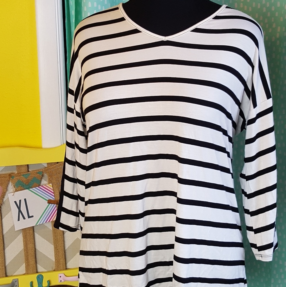 Loveapella Striped Top xl