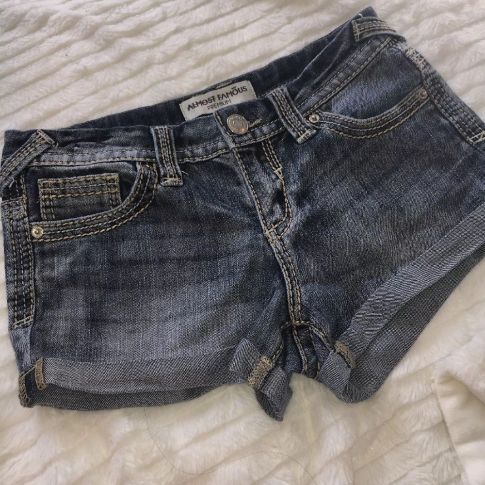 (Size 5) Almost Famous Denim Shorts