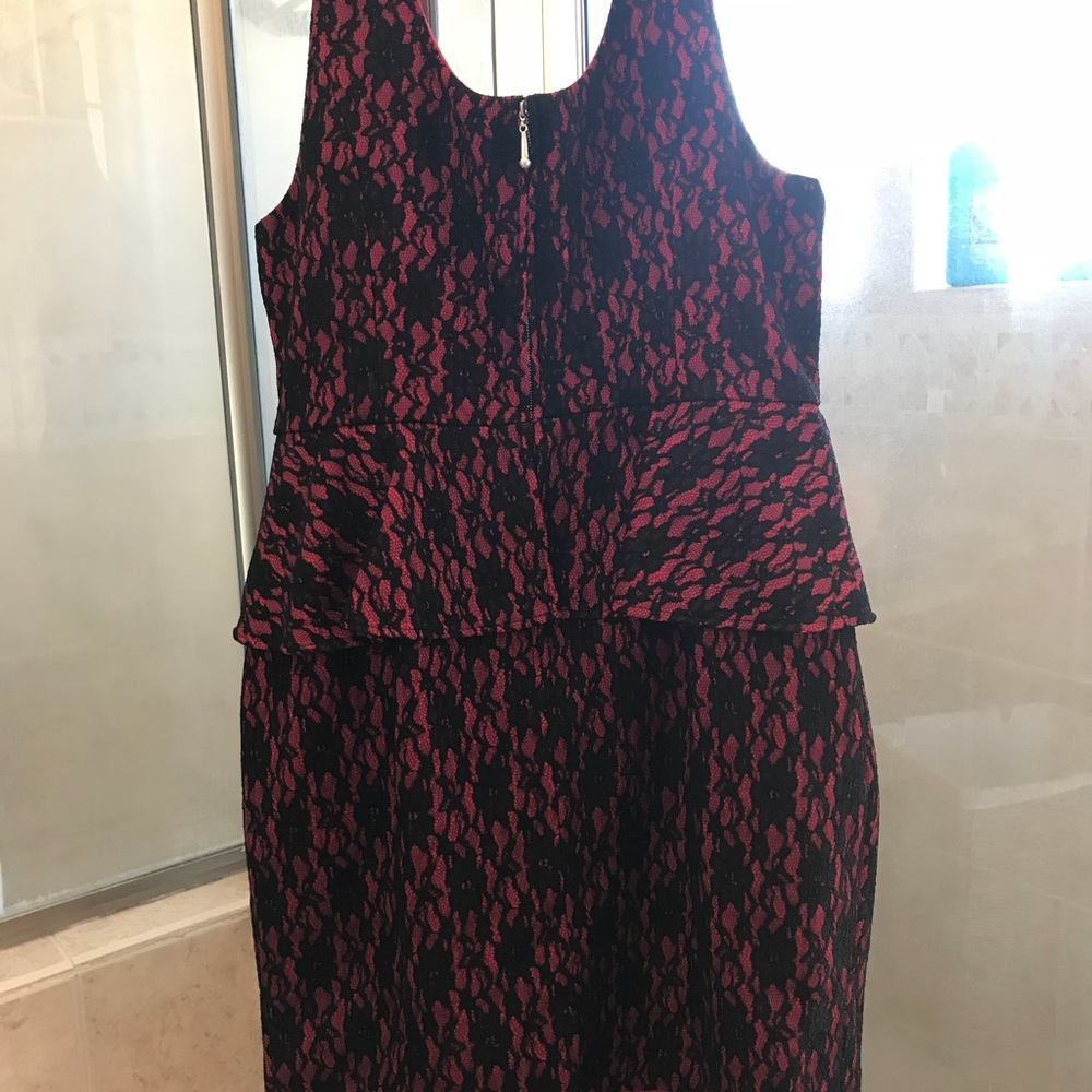 Torrid by Rebel Wilson peplum dress NWOT - Picture 1 of 3