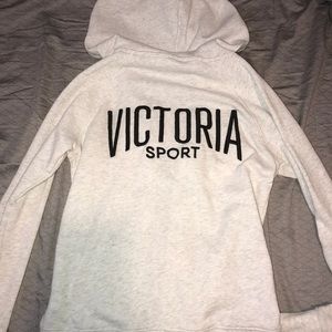 Victoria secret zip up sweater