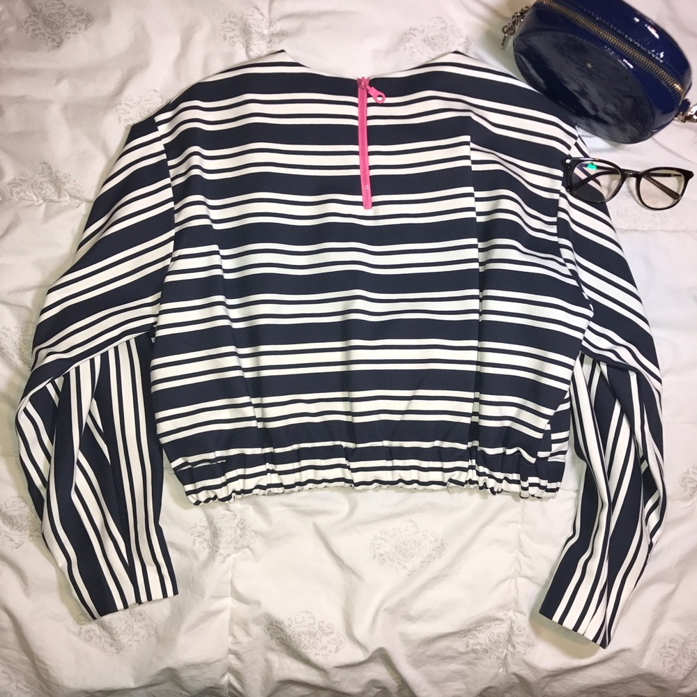 NWOT ✨Zara full striped top