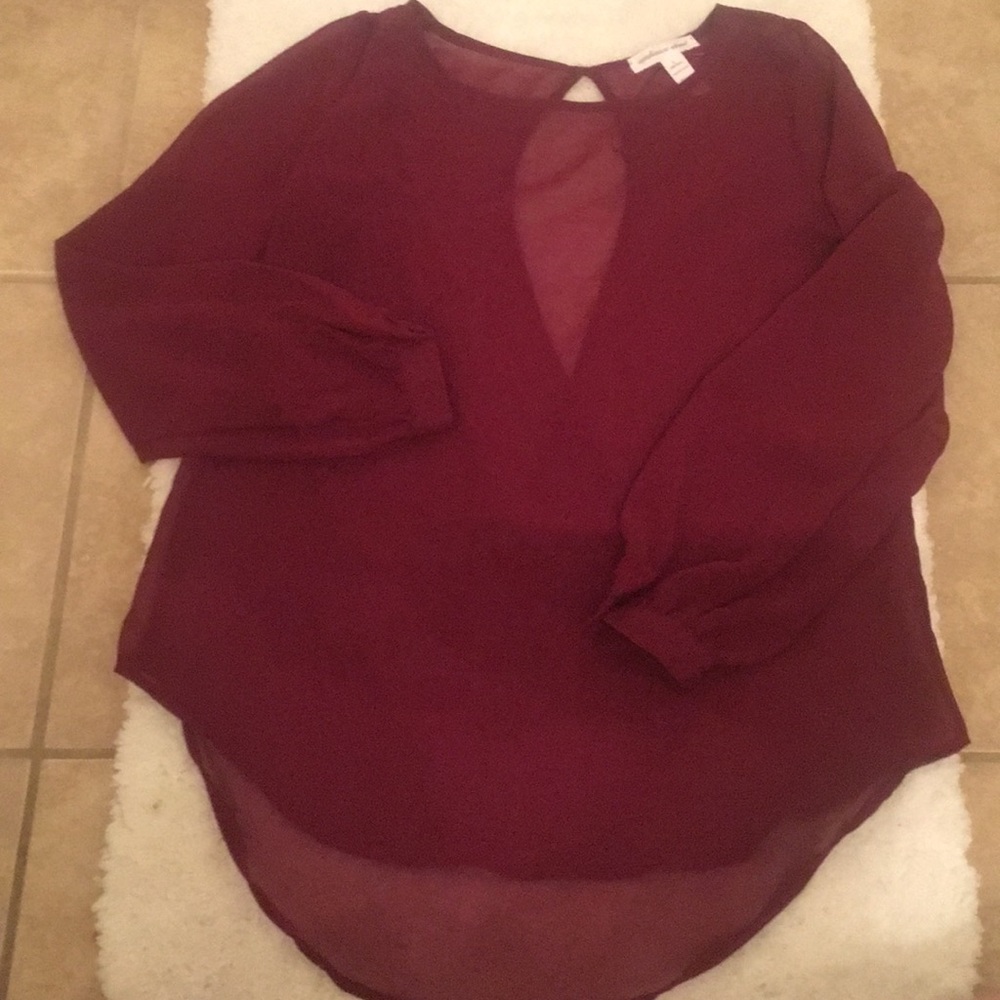 Beautiful top with secret back!