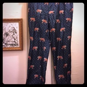 J Crew Tiger Pants size 8
