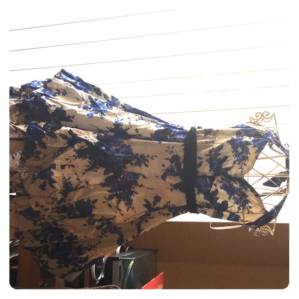 Anthropologie halter top dress, size medium.