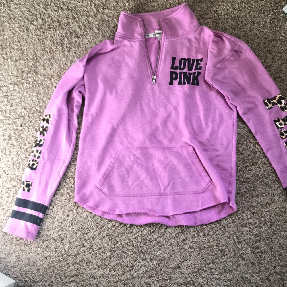 Victoria’s Secret pink sweatshirt