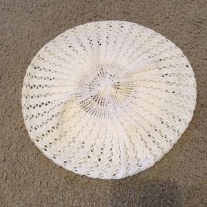 Crochet beret