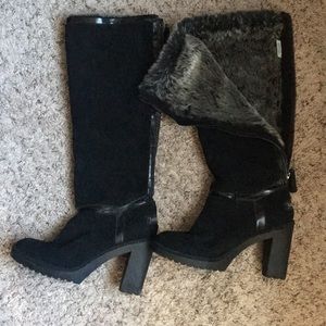 Juicy Couture Fur Line Boots 7