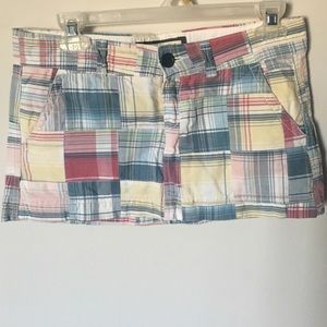 Abercrombie plaid skirt