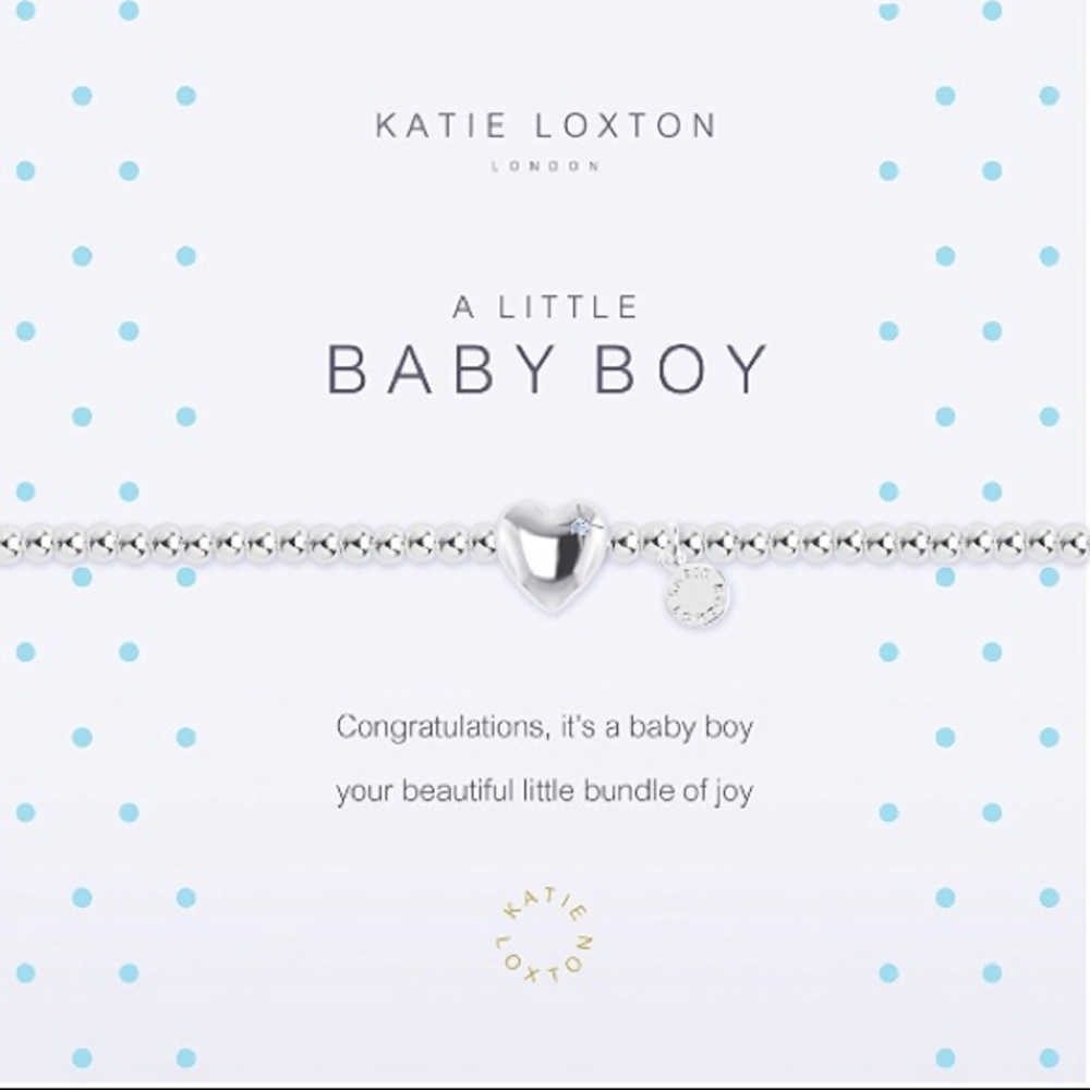 NWT Katie Loxton Baby Boy Bracelet