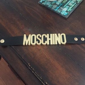 Moschino bracelet, not authentic.